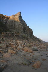 Rocky Cliff on the Coast
