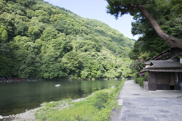 京都　桂川　
