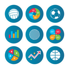 Sport balls. Volleyball, Basketball, Soccer.