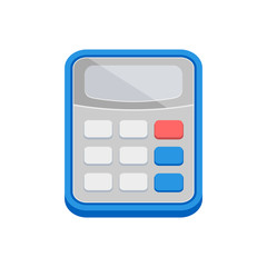 Color Calculator icon. Vector illustration isolated on white background.