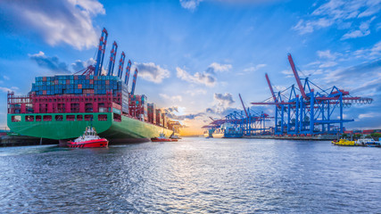 Hafen für Containerschiffe