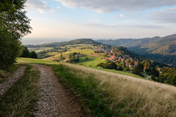 Obraz premium Blick auf Horben