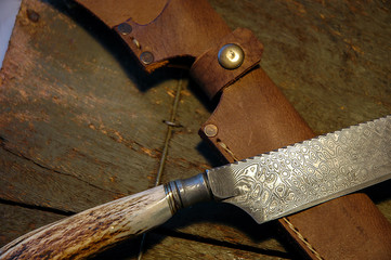 cuchillo artesanal