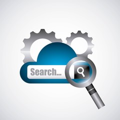 search engine optimization flat icons vector illustration design