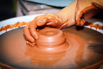 Pottery handmade