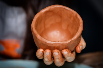 Pottery handmade