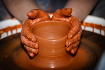 Pottery handmade