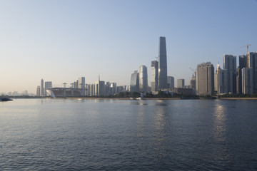 Fototapeta na wymiar Guangzhou urban landscape