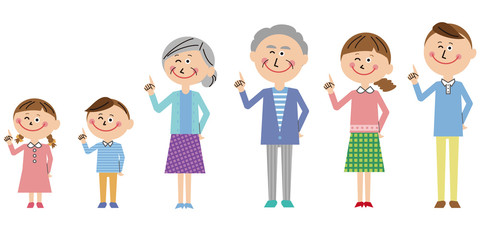 手描き1color家族 息子のインターネットを見守る親 イラスト Wall Mural Yoshidaakiko1223 手描き1color家族 息子のインターネットを見守る親 イラスト Wall Mural Yoshidaakiko1223