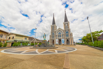 The Catholic Church Chanthaburi of the immaculate conception , Chantaburi, Thailand