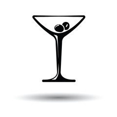 Cocktail glass icon