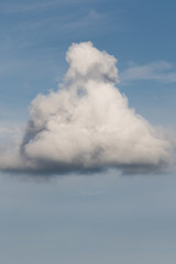 Fototapeta na wymiar Clouds, J.N. ''Ding'' Darling National Wildlife Refuge, Sanibel