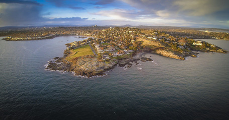 Victoria BC from air