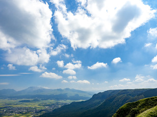 Obraz premium 大観峰 ミルクロード