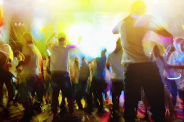 Fotobehang People Dancing and Having © APHOTOSTUDIO