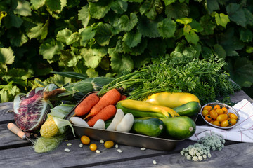 vegetables closeup