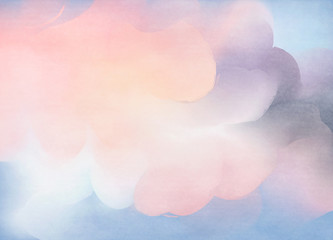 Abstract watercolor background. Digital art painting.