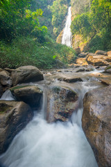 Khun Korn waterfall in Chiang Rai