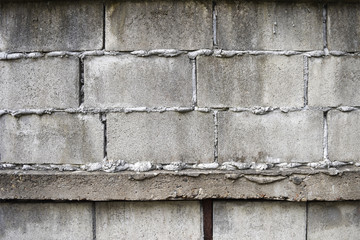 Brick block wall pattern