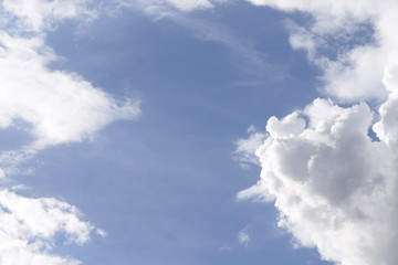 Obraz premium Blue Sky with Cloud