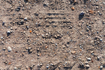 Gravel background.