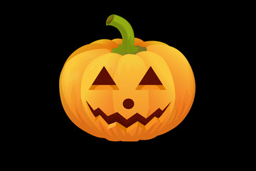 pumpkin on halloween