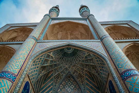 Beautiful mosque in Esfahan