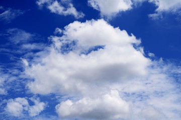 Blue Sky with Clouds