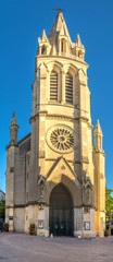 Fototapeta na wymiar Santa Anna church in Montpellier