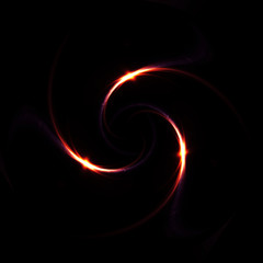 Abstract image of lighting flare