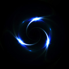 Abstract image of lighting flare