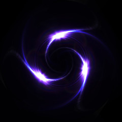 Abstract image of lighting flare