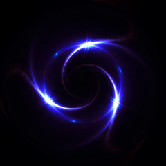 Abstract image of lighting flare