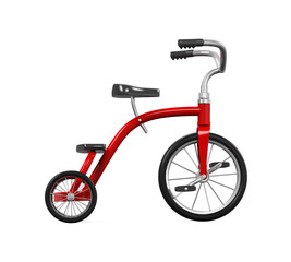 Kids Tricycle Isolated