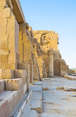 The ruins of Kom Ombo Temple