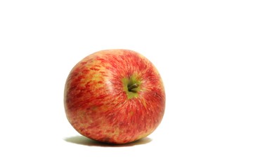 Red apples on a white backgound 4