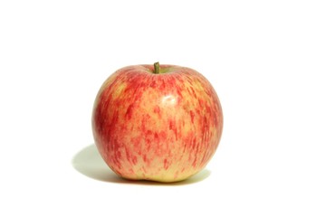 Red apples on a white backgound 3
