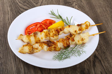 Fish skewer