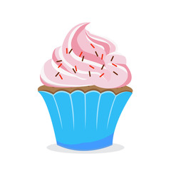 Sweet cupcake Vector Illustration