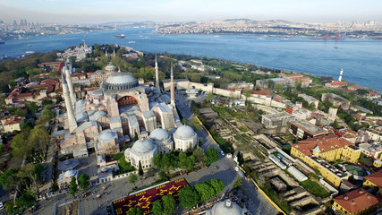aerial view of Istanbul