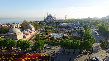 aerial view of Istanbul