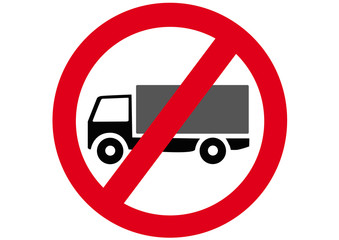 Durchfahrt für LKW verboten