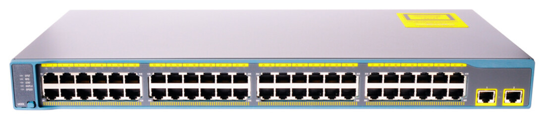 Network switch front view