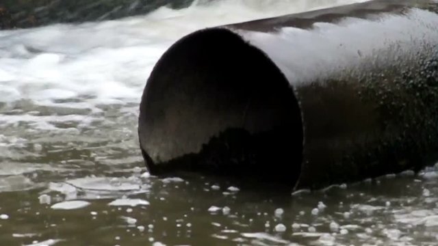 Trumpets of the severage system.