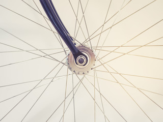Bicycle Wheel Spoke and Chain details