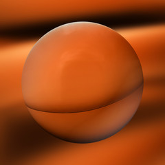 Abstract sphere concept generated