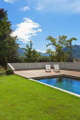 Swimming pool of a private residence