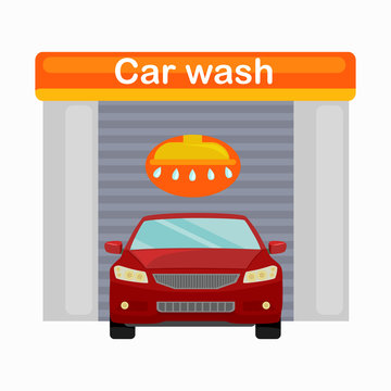 car wash services, auto cleaning with water and soap