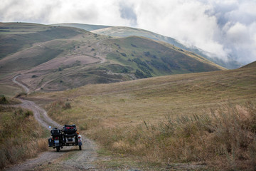Sidecar motorcycle offroad © bizoo_n