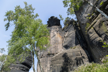 Affensteine, Nationalpark Sächsische Schweiz